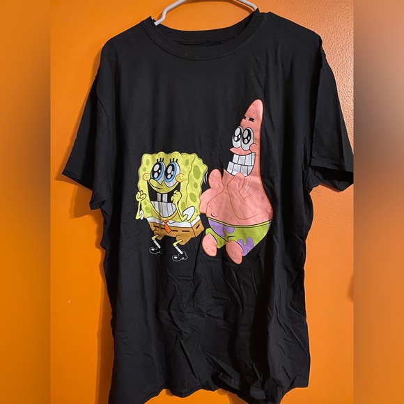 Mens XL SpongeBob Patrick T-shirt - Picture 1 of 2
